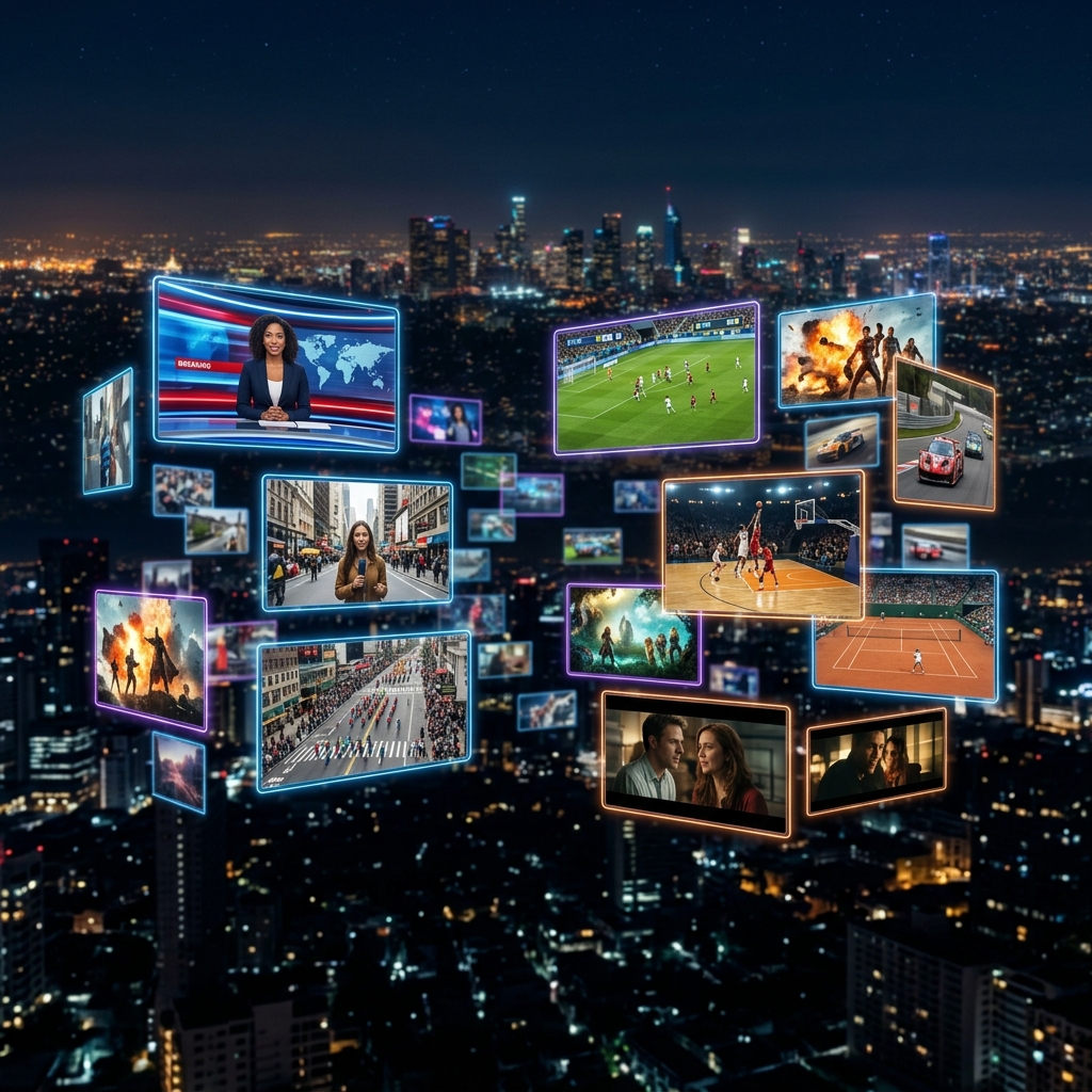 Live Television sur Internet